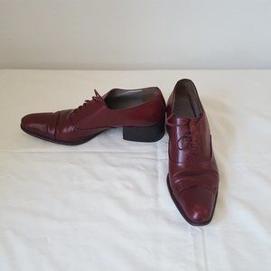 Unique Red Prada Lace Oxfords. SIze 37